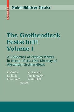 portada the grothendieck festschrift volume 1: a collection of articles written in honor of the 60th birthday of alexander grothendieck (in English)