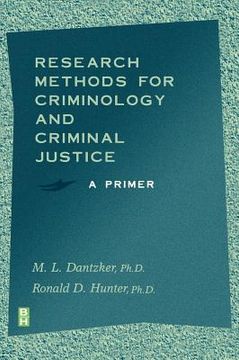 portada research methods for criminology and criminal justice