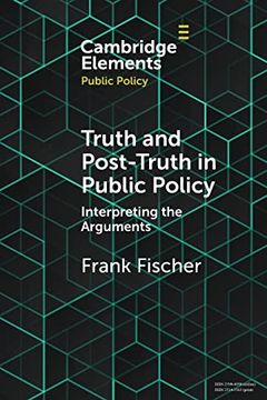 portada Truth and Post-Truth in Public Policy (Elements in Public Policy) (en Inglés)