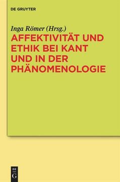 portada Affektivität und Ethik bei Kant und in der Phänomenologie (in German)