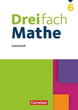 portada Dreifach Mathe - Ausgabe 2021 - 6. Schuljahr: Arbeitsheft mit Lösungen (en Alemán)