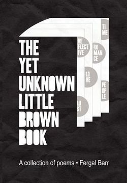 portada the yet unknown little brown book: a collection of poems (en Inglés)