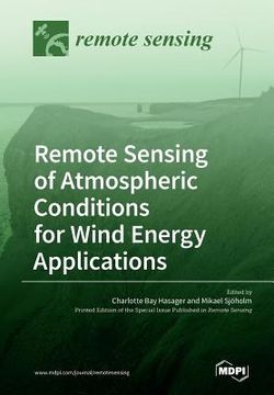 portada Remote Sensing of Atmospheric Conditions for Wind Energy Applications (en Inglés)