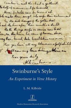 portada Swinburne's Style: An Experiment in Verse History (Legenda) (en Inglés)