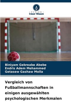 portada Vergleich von Fußballmannschaften in einigen ausgewählten psychologischen Merkmalen