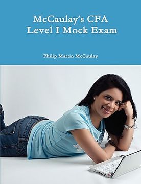 portada mccaulay's cfa level i mock exam (in English)
