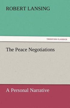 portada the peace negotiations (en Inglés)
