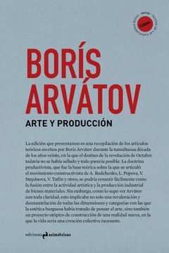 portada Arte y Producción (Sdvig. Textos de las Vanguardias Rusas)