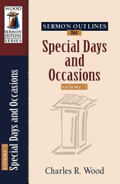 portada s/o: special days and occasions, vol. 1 (en Inglés)