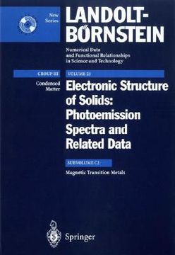 portada magnetic transition metals (en Inglés)