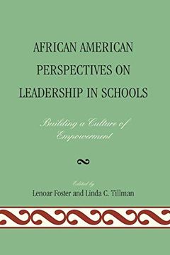 portada African American Perspectives on Leadership in Schools: Building a Culture of Empowerment (en Inglés)
