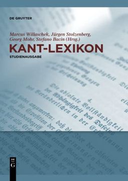 portada Kant-Lexikon: Studienausgabe (en Alemán)