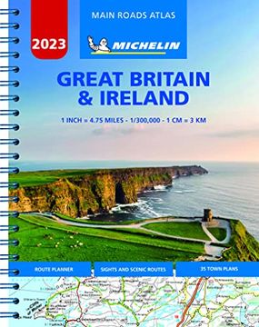 portada Great Britain & Ireland 2023 - Mains Roads Atlas (A4-Spiral)