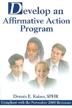 portada develop an affirmative action program: compliant with the november 2000 revisions (en Inglés)