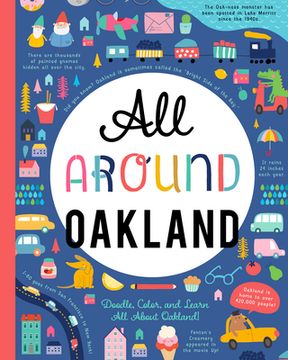 portada All Around Oakland: Doodle, Color, and Learn all About Oakland! (in English)