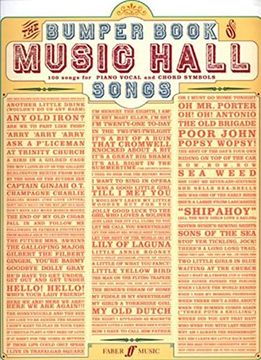 portada bumper book of music hall songs