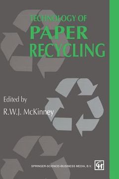 portada Technology of Paper Recycling (en Inglés)