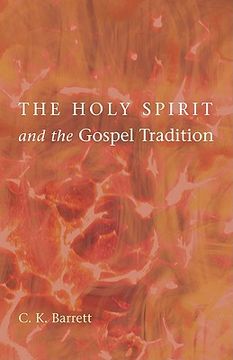 portada the holy spirit and the gospel tradition (en Inglés)