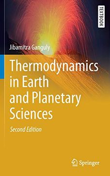 portada Thermodynamics in Earth and Planetary Sciences (Springer Textbooks in Earth Sciences, Geography and Environment) (en Inglés)