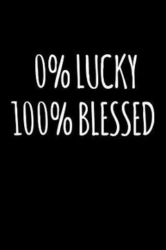 portada 0 Lucky 100% Blessed (en Inglés)