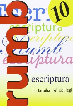 portada Rumb Escriptura 10 (en Catalá)