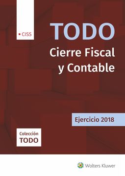 portada Todo Cierre Fiscal y Contable. Ejercicio 2018