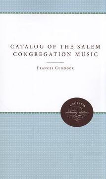 portada catalog of the salem congregation music (en Inglés)