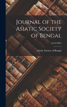 portada Journal of the Asiatic Society of Bengal; vol.54(1885)