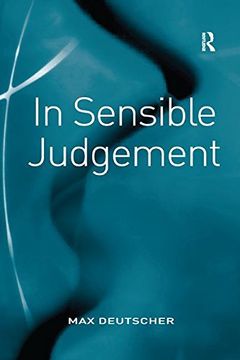 portada In Sensible Judgement (in English)