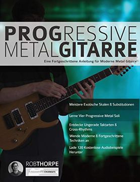 portada Progressive Metal Gitarre: Eine Fortgeschrittene Anleitung für Moderne Metal Gitarre (Heavy Metal Gitarre) (en Alemán)