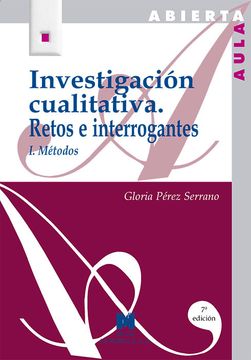 portada Investigación Cualitativa i: Retos e Interrogantes: Métodos (Aula Abierta) (in Spanish)