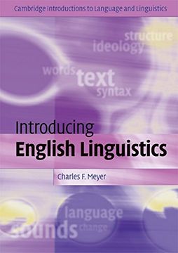 portada Introducing English Linguistics Paperback: From Text to Sound (Cambridge Introductions to Language and Linguistics) (en Inglés)