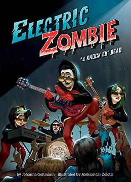 portada Knock 'em Dead: Book 4 (Electric Zombie) (en Inglés)