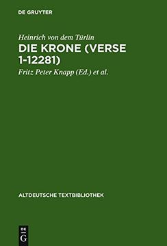 portada die krone (verse 1-12281): nach der handschrift 2779 der osterreichischen nationalbibliothek (in English)