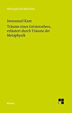 portada Trã¤Ume Eines Geistersehers, Erlã¤Utert Durch Trã¤Ume der Metaphysik (en Alemán)