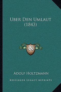 portada Uber Den Umlaut (1843) (in German)