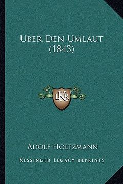 portada Uber Den Umlaut (1843) (en Alemán)