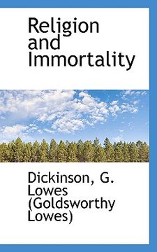 portada religion and immortality (en Inglés)
