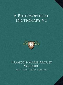 portada a philosophical dictionary v2 (en Inglés)