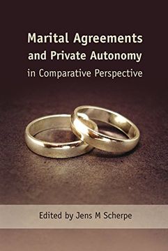 portada Marital Agreements and Private Autonomy in Comparative Perspective 