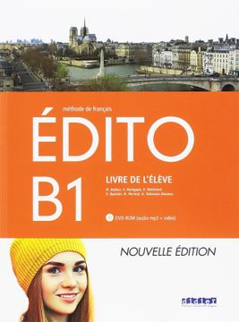 portada Édito b1. Livre de L'élève+ dvd (in French)