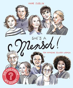 portada She's a Mensch!: Ten Amazing Jewish Women (in English)