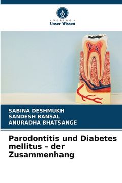 portada Parodontitis und Diabetes mellitus - der Zusammenhang (en Alemán)