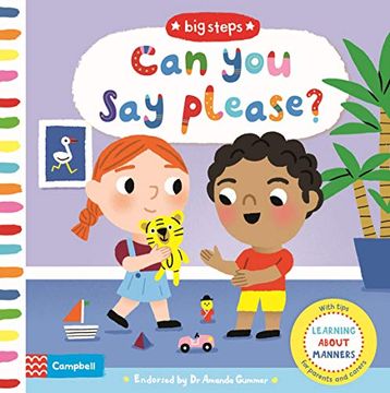 portada Can you say Please? Learning About Manners (Big Steps) (in English)
