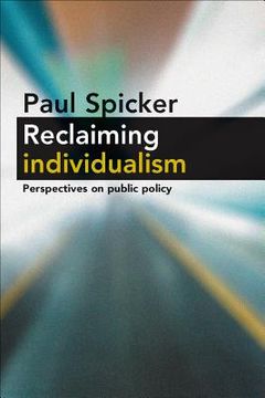 portada reclaiming individualism: perspectives on public policy