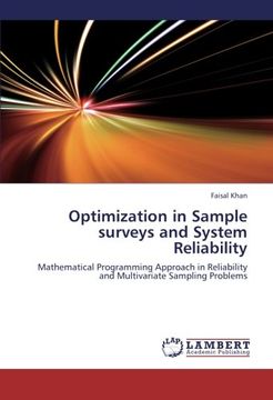 portada Optimization in Sample surveys and System Reliability: Mathematical Programming Approach in Reliability and Multivariate Sampling Problems