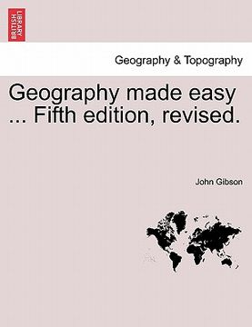 portada geography made easy ... fifth edition, revised. (en Inglés)