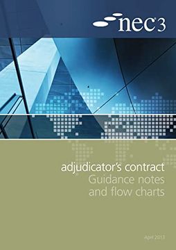 portada Nec3 Adjudicator's Contract Guidance Notes and Flow Charts (in English)