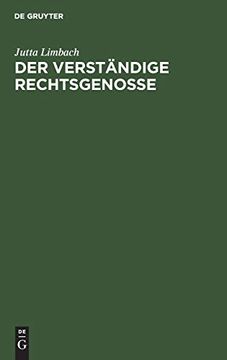 portada Der Verstã Â¤Ndige Rechtsgenosse (German Edition) [Hardcover ] (en Alemán)