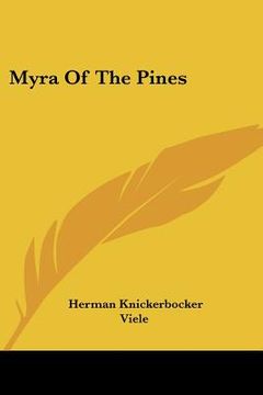 portada myra of the pines (en Inglés)